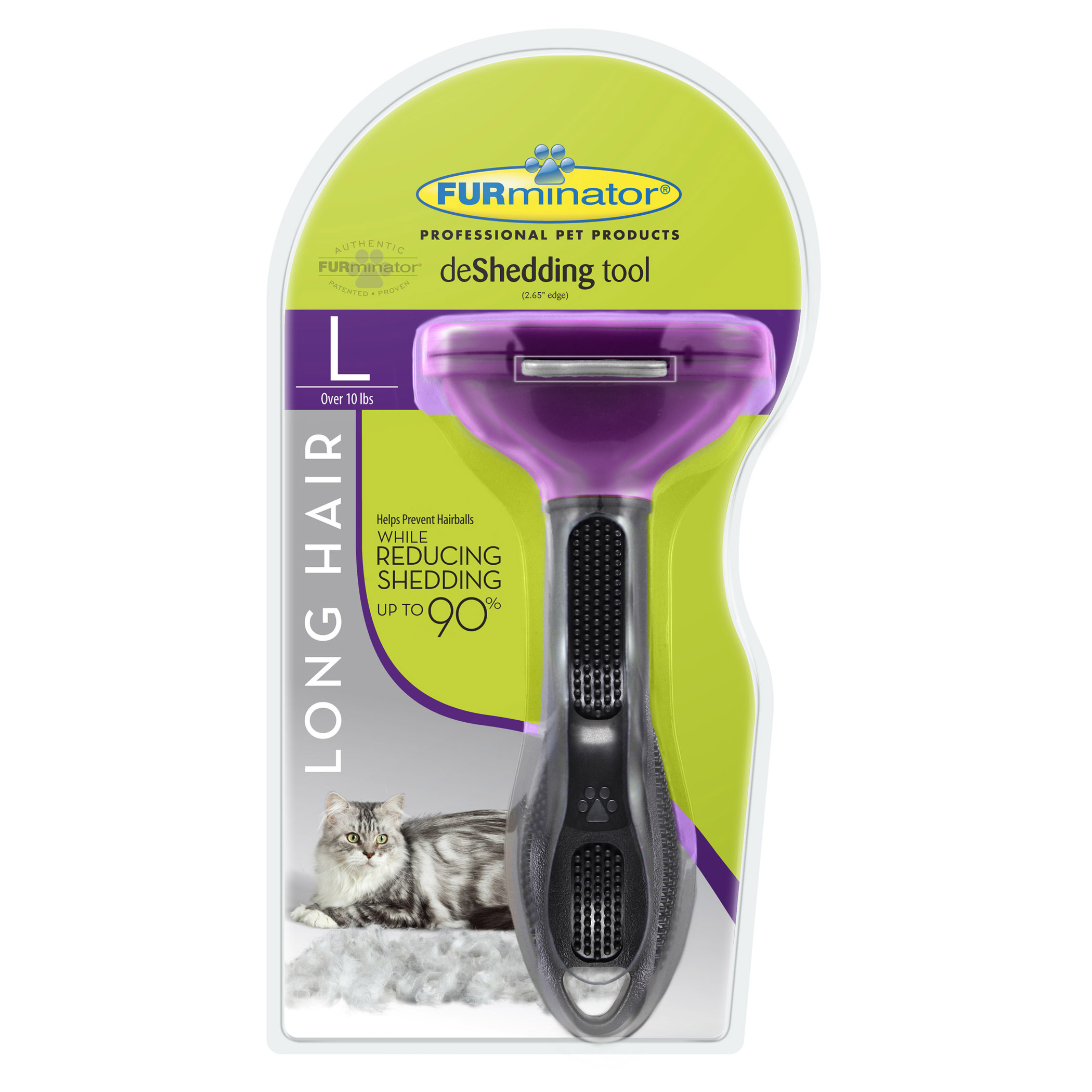 Furminator long sales hair small cat